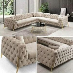 The Buttonia Tufted sectional sofa
