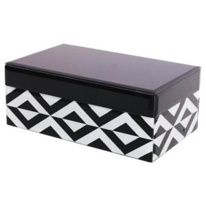 RETRO JEWELLERY BOX 20X12X8CM