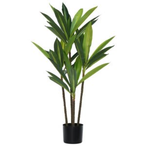 DRACAENA WITH PLASTIC POT 88CM