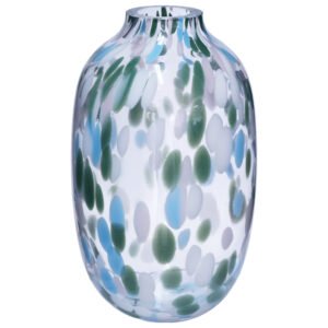SLEEPWALKER GREEN/WHITE VASE 25CM