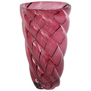 CRANBERRY VASE 29CM