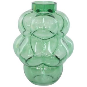 GREEN VASE 30CM