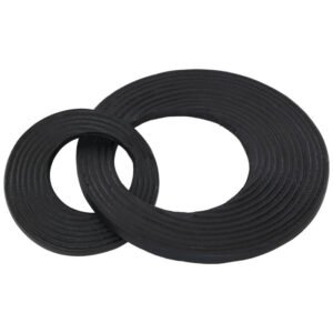 DECO OBJECT ROUND BLACK 25X21X5CM