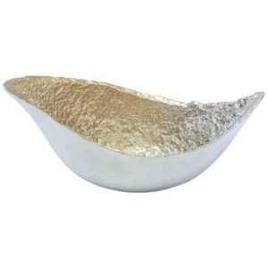 CURVED TWO TONE BOWL 14X38X20CM