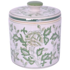 FLEUR COOKIE JAR/LID 23X18X18CM