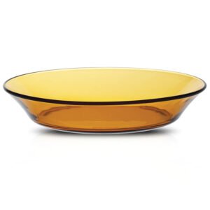 LYS AMBER SOUP PLATE 20CM DIA