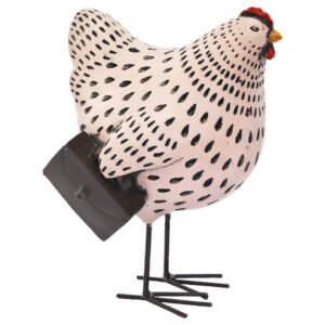 WHITE ROOSTER SUITCASE 15CM