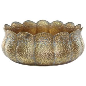 TULIP GOLD POT 47X18CM