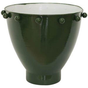 BOLAE GREEN FLOWER POT 24CM
