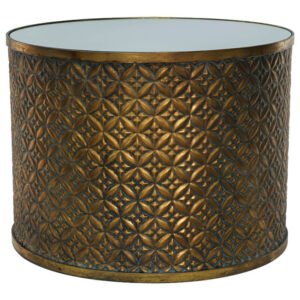 MELO TABLE WITH MIRROR TOP 46X61C