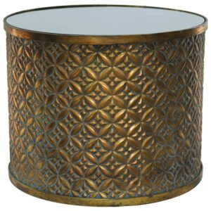 MELO TABLE WITH MIRROR TOP 41X51C