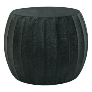 HARU BLACK TABLE/PLANTER 42X57CM