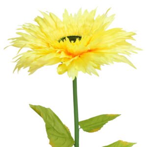 SUNFLOWER WITH STEM YELLOW 135X50