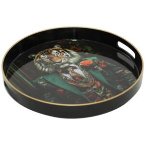 GENTLEMAN TIGER TRAY 33CM DIA