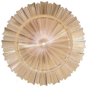 GOLD SUNBEAM UNDERPLATE 33CM