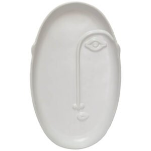 PEPA DECOR PLATE MATT WHITE 36X21