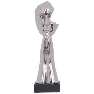 SILVER THINKING MAN 41CM