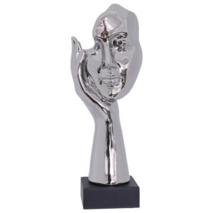 SILVER LISTENING MAN 36CM