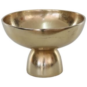 FTD VASE ANTIQUE GOLD 23CM