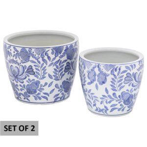 LISBON PLANTER SET/2 21/18CM