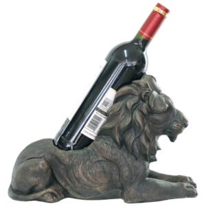 LYING LION BOTTLE HOLDER 36X23X14