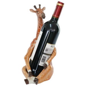 SEATED GIRAFFE BOTTLE HOLDER 32X1
