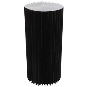 BLACK DISPLAY STAND 80X40CM