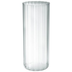 DIVA FLUTED CYLINDER VASE 25X10CM