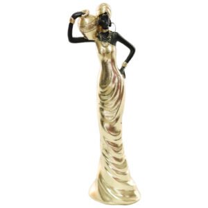 AFRICAN LADY WITH VASE 30CM