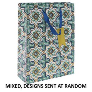 PATTERNED GIFT BAG MIXED LARGE