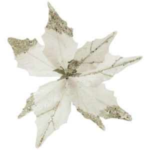 CREAM POINSETTIA 40CM