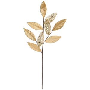 GOLD LEAVE STEM 73CM