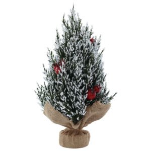 CHRISTMAS TREE WITH BERRIES 33CM