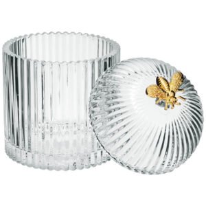 GOLD HONEYBEE CLEAR TRINKET 16X11