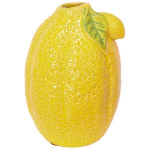 LEMON BUD VASE 14CM