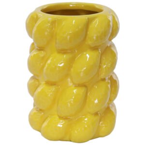 LEMON VASE 16X12CM
