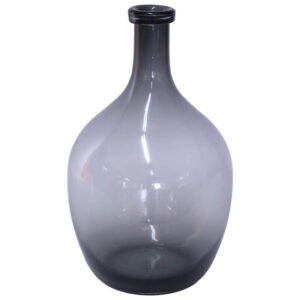 GREY BOTTLE VASE 40X24CM