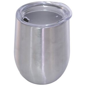 STEEL DOUBLE WALL TUMBLER/LID 350