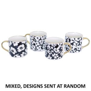 FLORAL COFFEE MUG MIXED 330ML