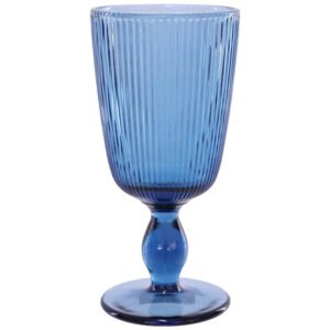 LA MED BLUE GOBLET 280ML