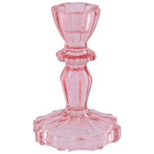 THALIA PINK CANDLE HOLDER 11CM