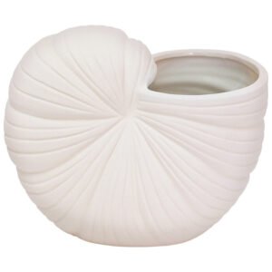 SHELL VASE 19X12X15CM