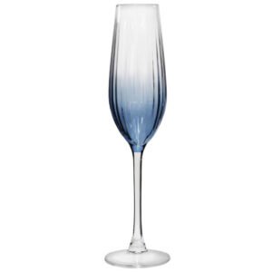 BLUE OMBRE OPTIC FLUTE 250ML