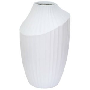 NICOLA FLUTED VASE 38CM