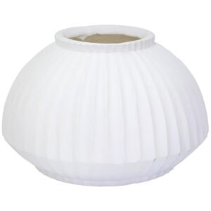 NICOLA FLUTED VASE 27CM