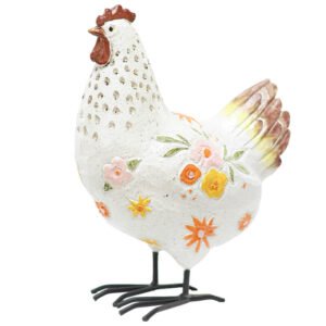 ROOSTER SPRING FLOWERS 17X23CM