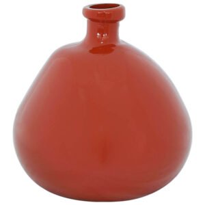 OPAQUE ORANGE SIMPLICITY VASE 23C