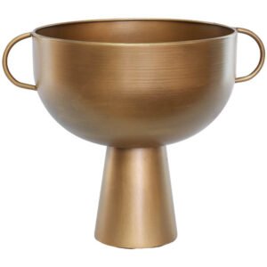 LOMBI FTD HANDLED COMPOTE MATT GOLD 31CM