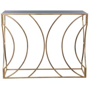 EBONE CONSOLE 79X102X36CM GOLD