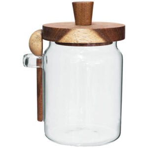 LUNA JAR WITH SPOON/LID 570ML